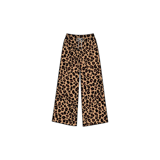 8.31 Preorder P1236  Baby Girls   Leopard  Active Pants