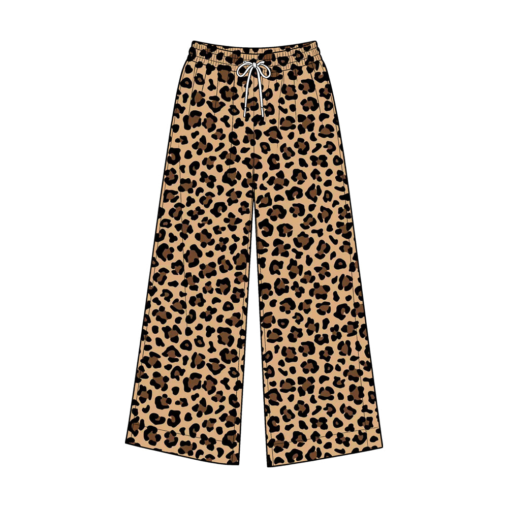 8.21 Preorder P1245 Adult Women Fall Leoaprd Active Pants