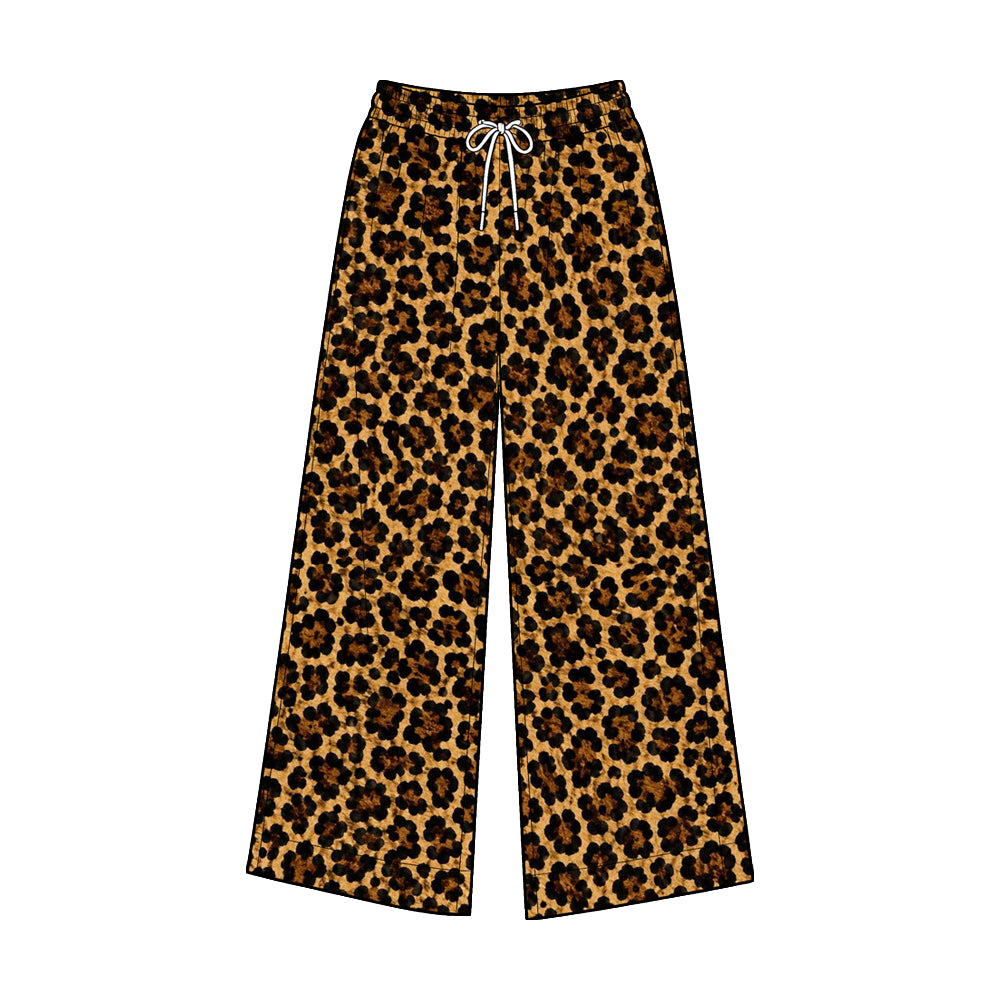 8.21 Preorder P1247 Adult Women Dark Leoaprd Active Pants