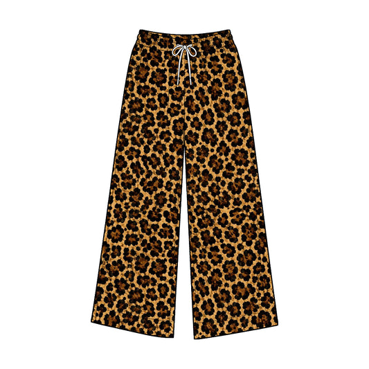 8.21 Preorder P1247 Adult Women Dark Leoaprd Active Pants