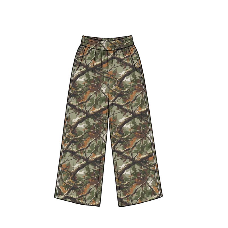 9.25 P1257 Preorder Kids  Boys Camo Tree Pants