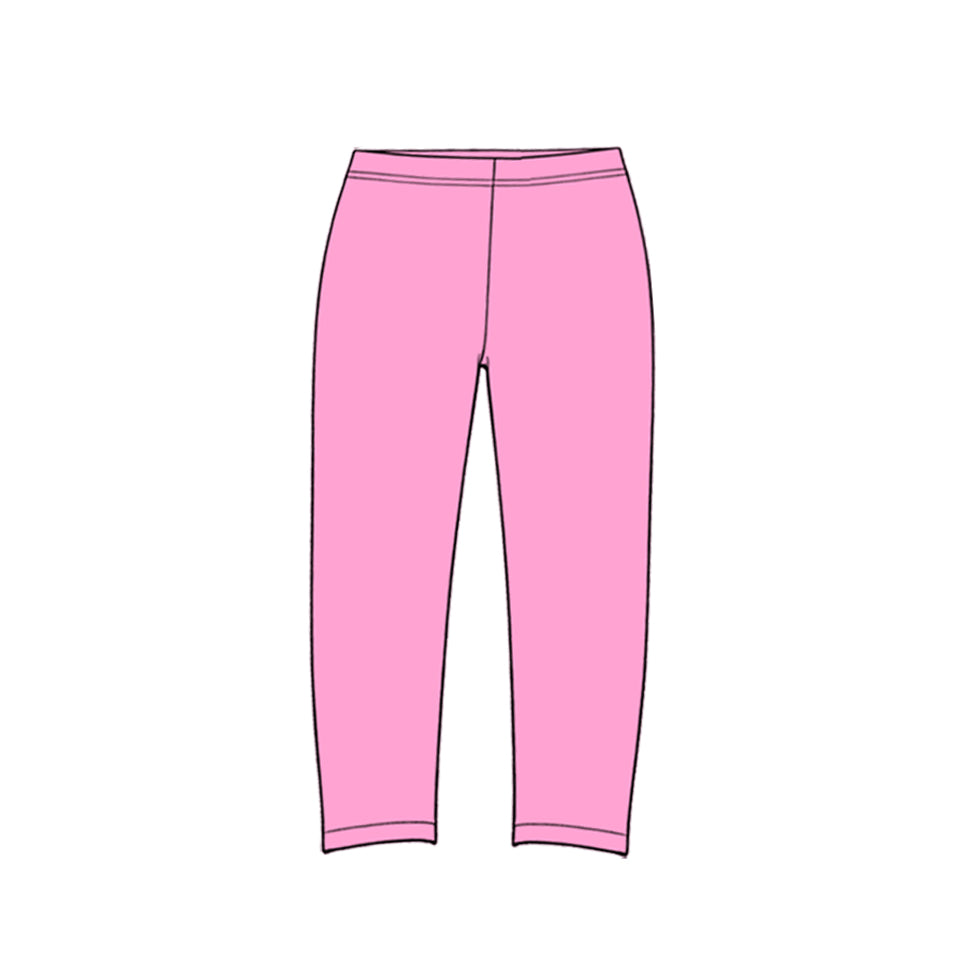 10.14 P1288 Preorder Pink Active Girls Bottom Yoga Legging Pants