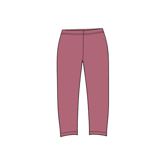 10.20 P1295 Preorder Mauve Active Girls Bottom Yoga Legging Pants