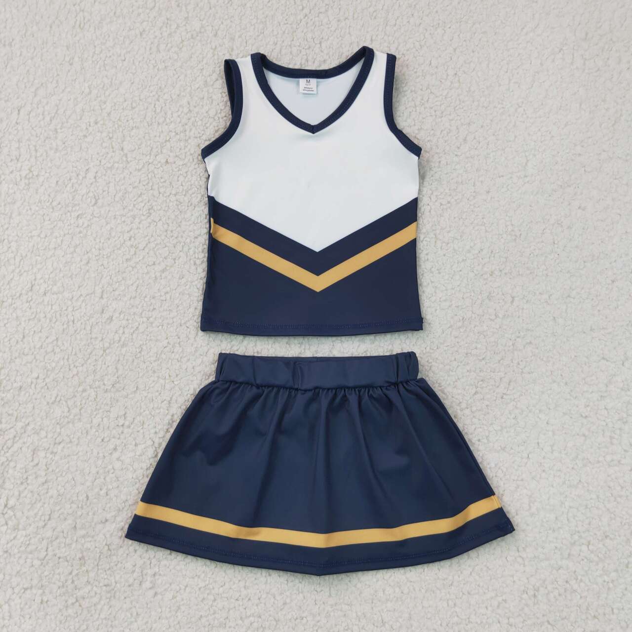 Kids Girls Navy Sport Team Active Tank Top + Skort Outfit Preorder
