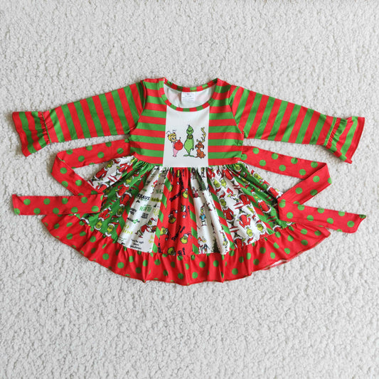 Long sleeve tunic Christmas dress