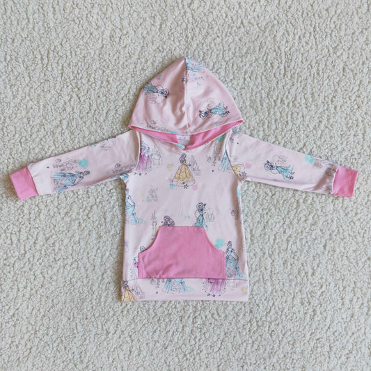 Long sleeve hooded top    6 A11-22