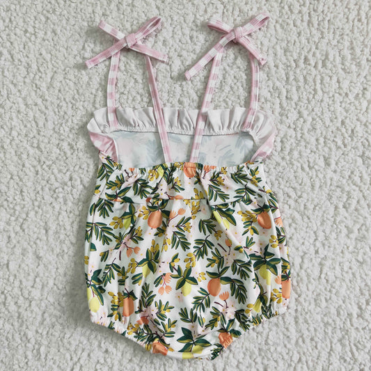 Halter baby girls romper  SR0030