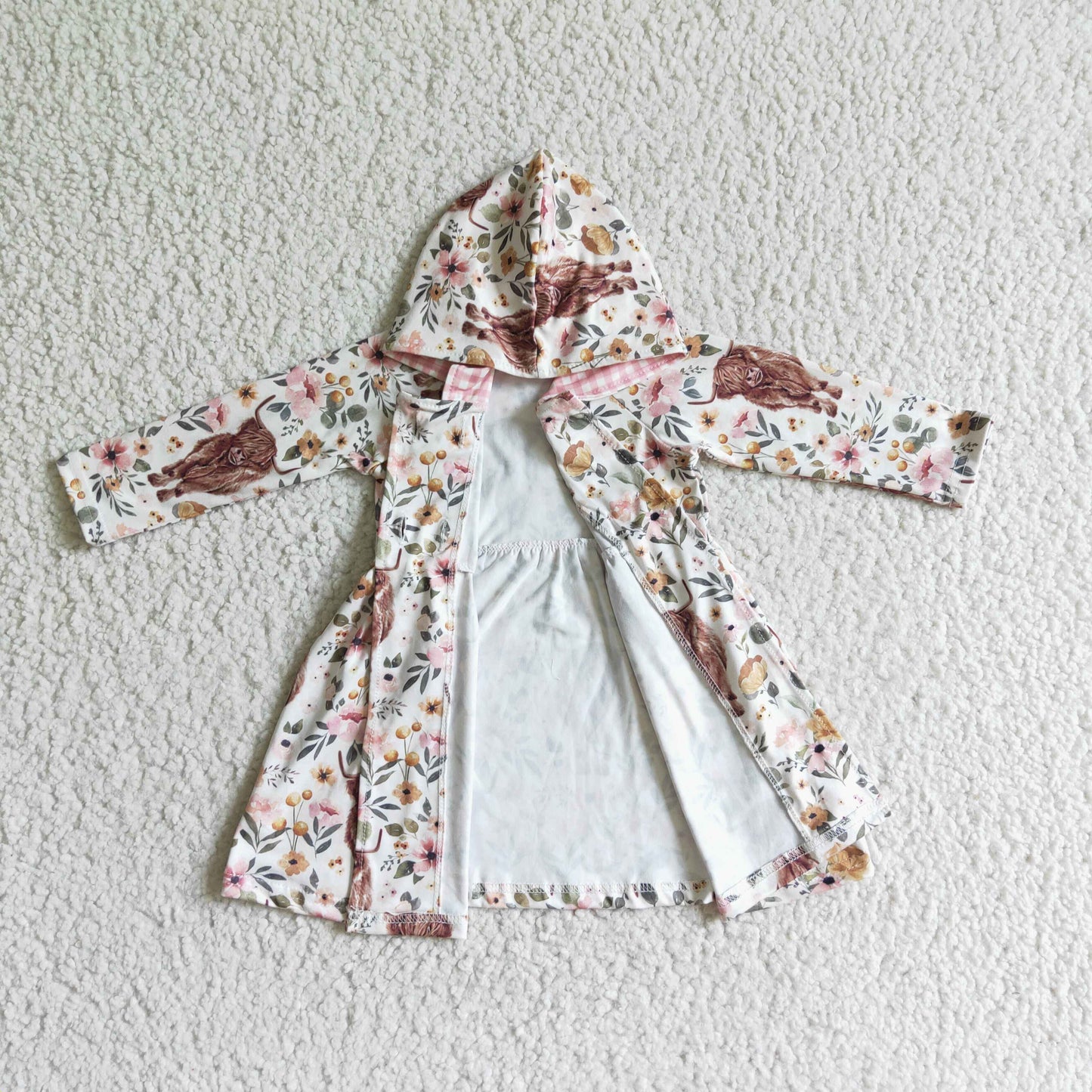 Girls hooded coat     GLD0082