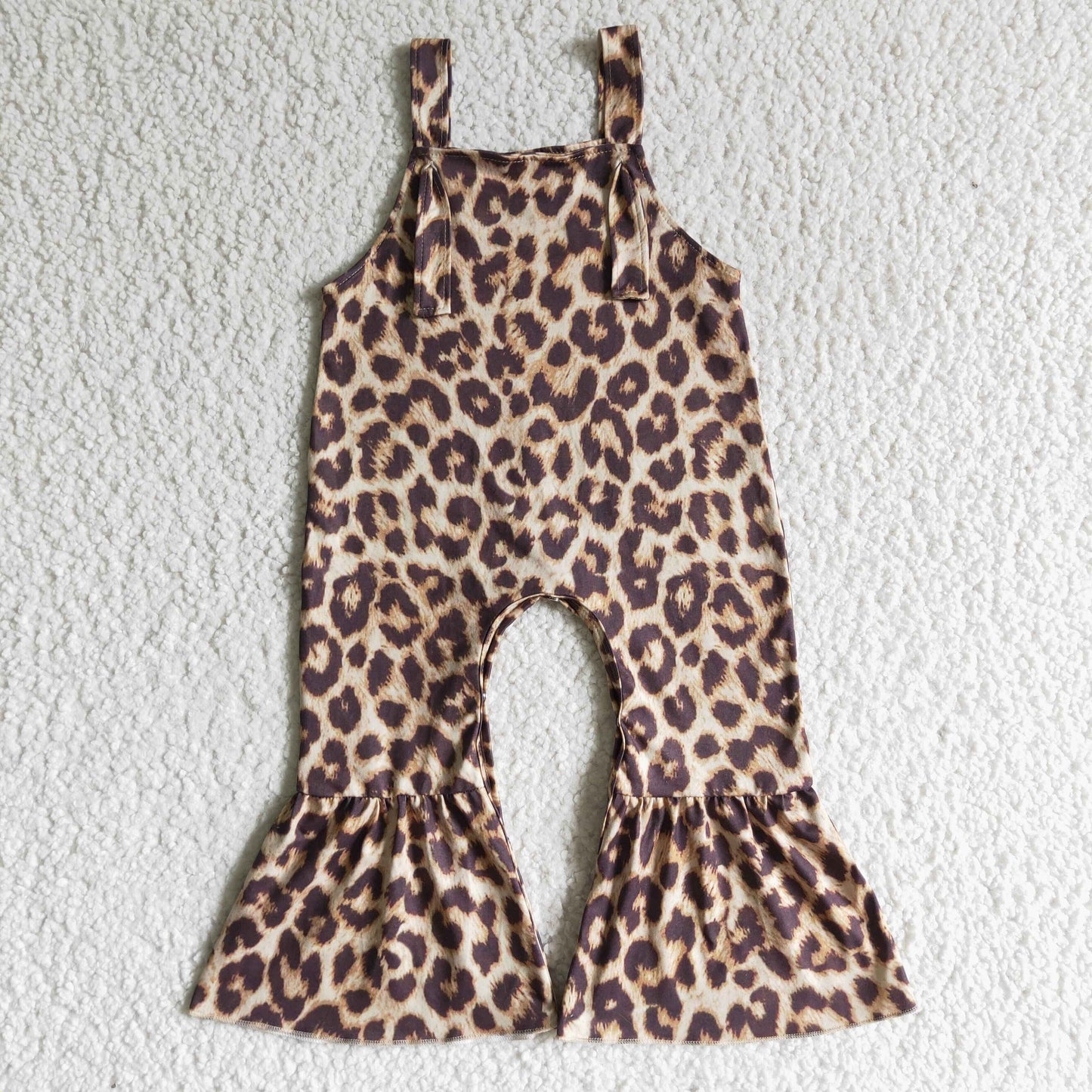 Baby Girls leopard print romper      SR0087