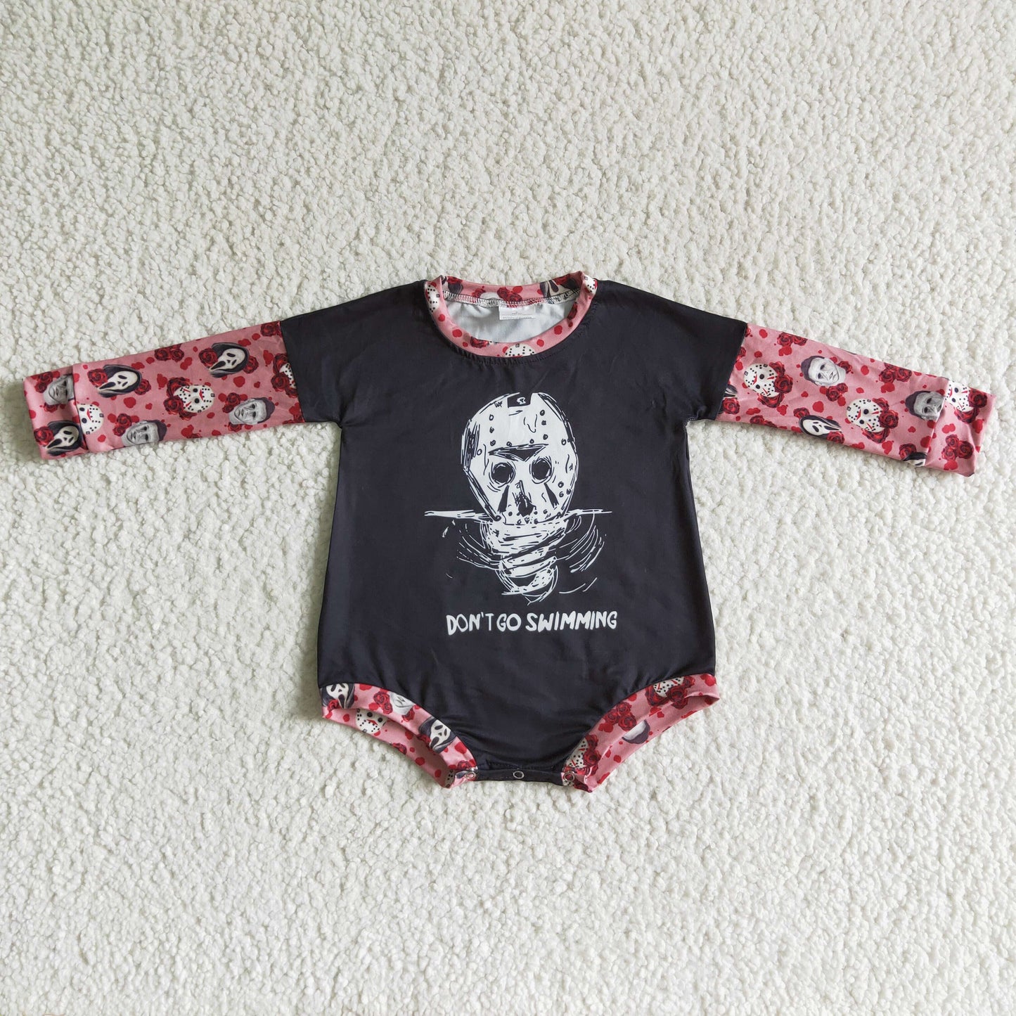 Baby Girls long sleeve Halloween romper      LR0124