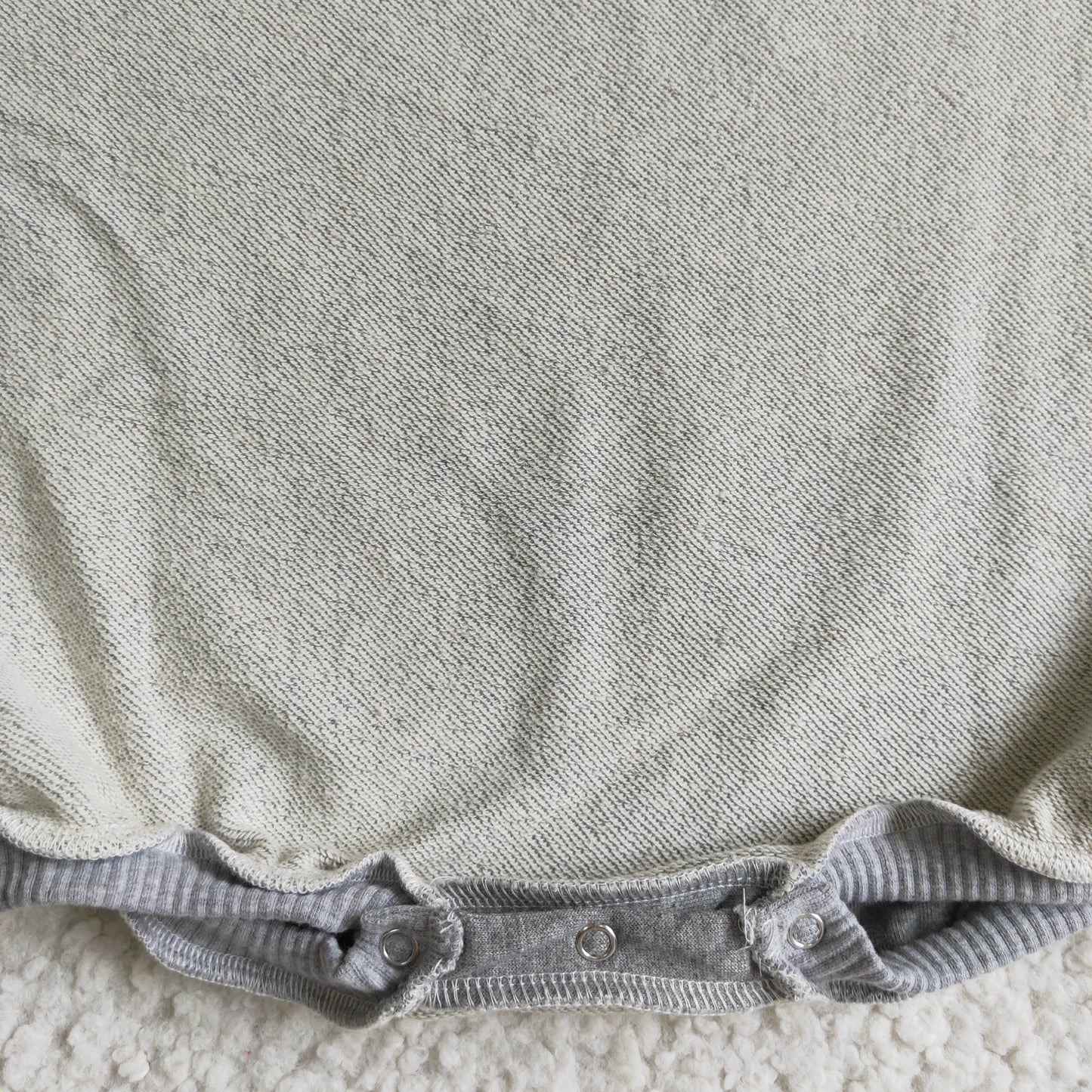 Baby cotton fall GREY romper   LR0240