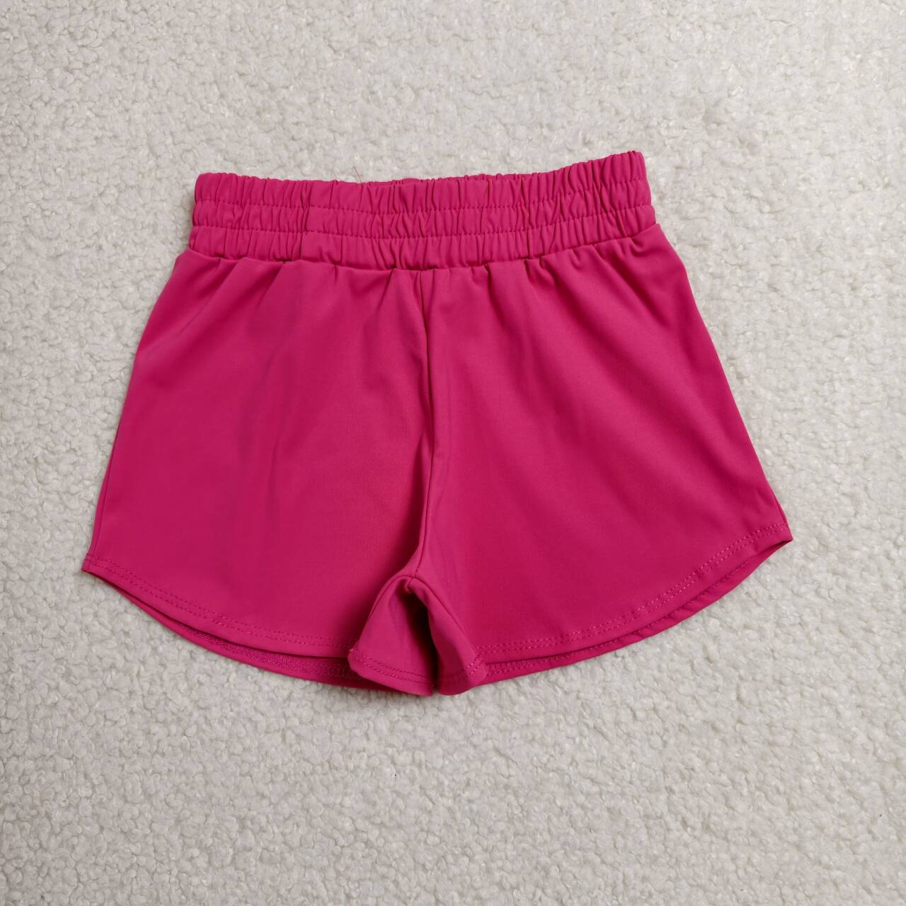 SS0900 Hot Pink Active Kids Girls Bottom Shorts