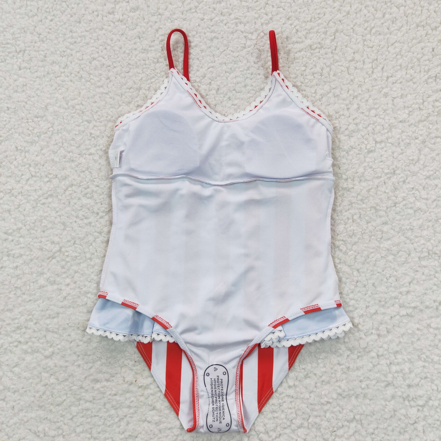 S0091 Stars Stripes Strap Skirts Girls 4th of July Swimsuits