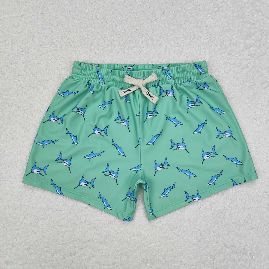 Sibling Baby Boys Summer Crab Fishes Trunks Swimsuits Swimwear