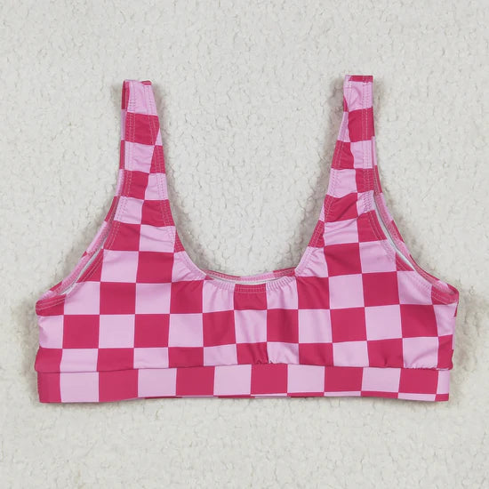 Adult Women Western Camouflage Top Bummies 2pcs Bikini Swimsuits Sets
