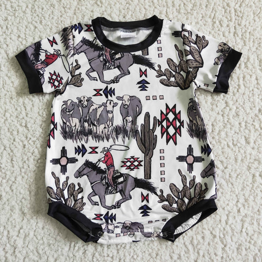 Short sleeve summer romper SR0013