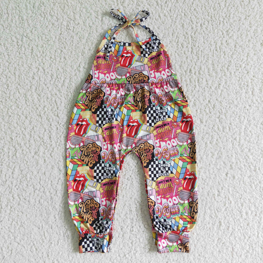 Halter summer jumpsuit  SR0054