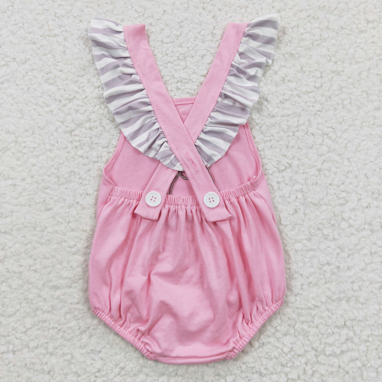 Sibling Baby Girls Boys Embroidery Stripe Dog Shirt Shorts Clothes Sets