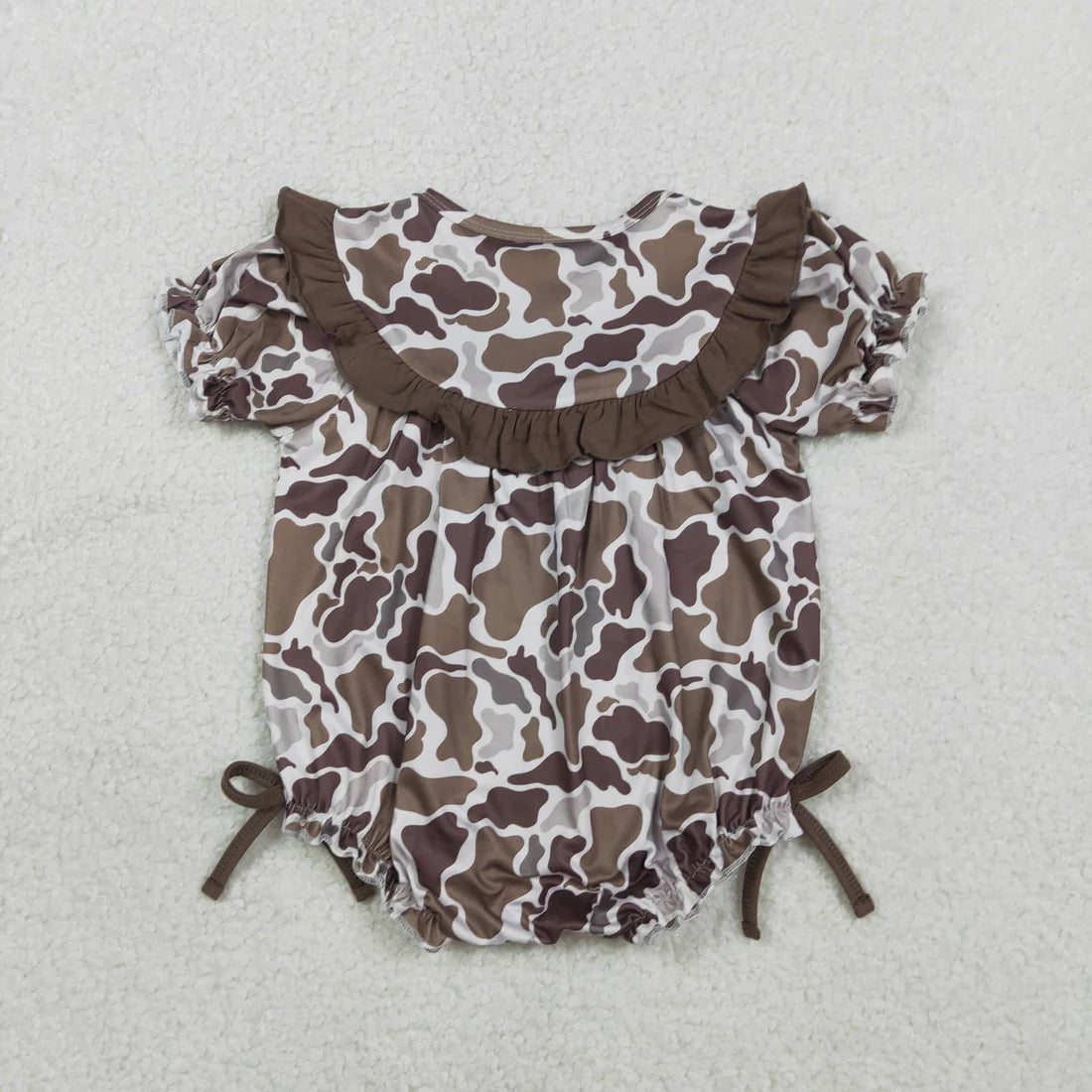 Sibling Embroidery Mama's & Daddy's Boys & Girls Southern Camo Rompers