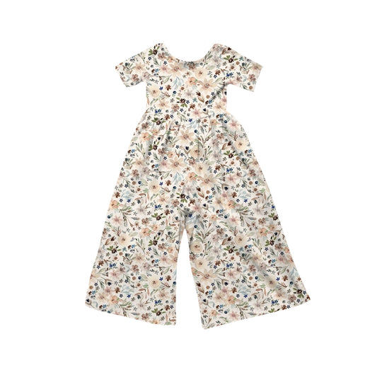 4.16 SR4199 Preorder Flowers Girls Straight Jumpsuits