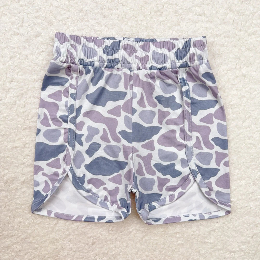 Sibling Baby Girls Camo Shorts