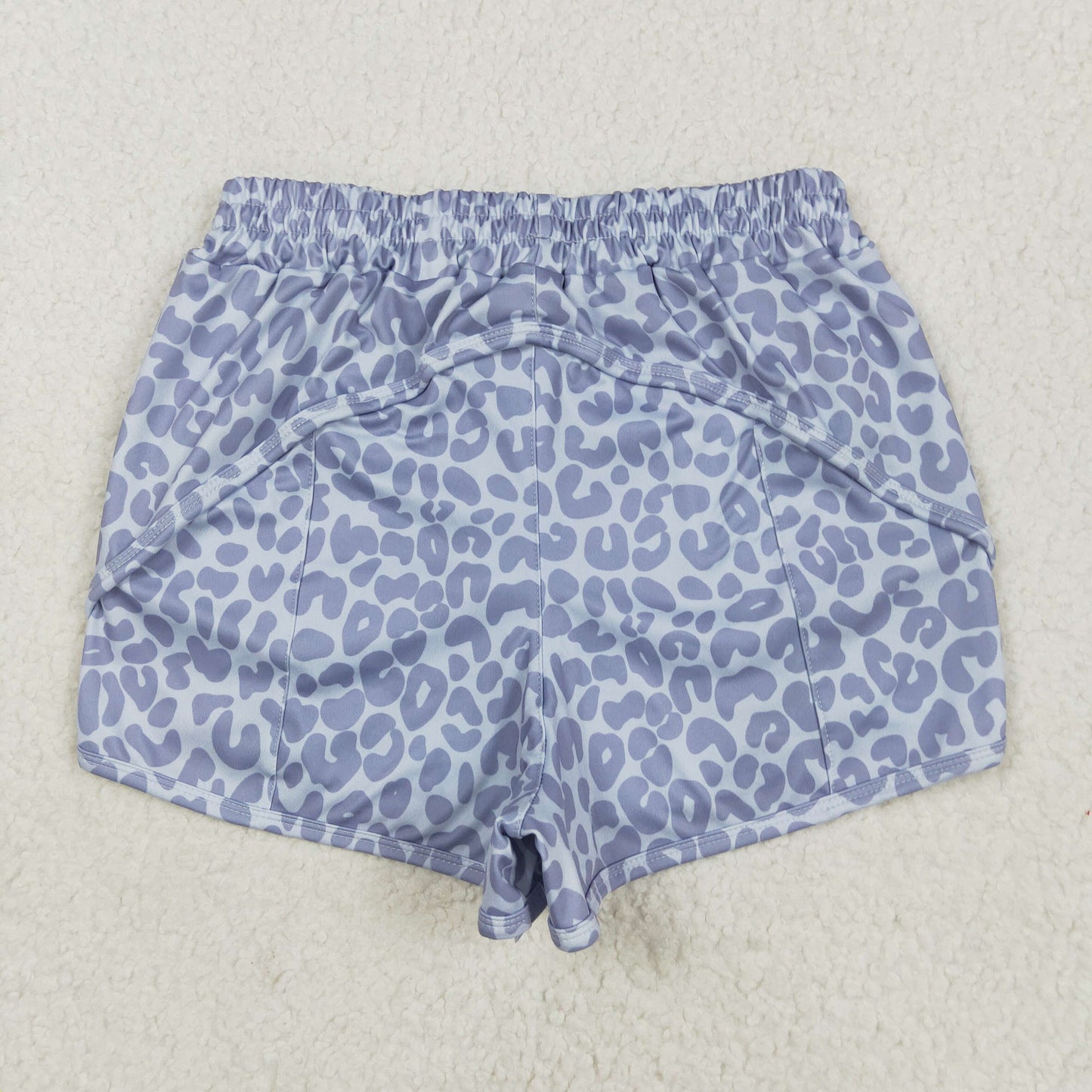 Mama and Me Colorful Leopard Sprinkles Yoga Active Shorts Bottoms