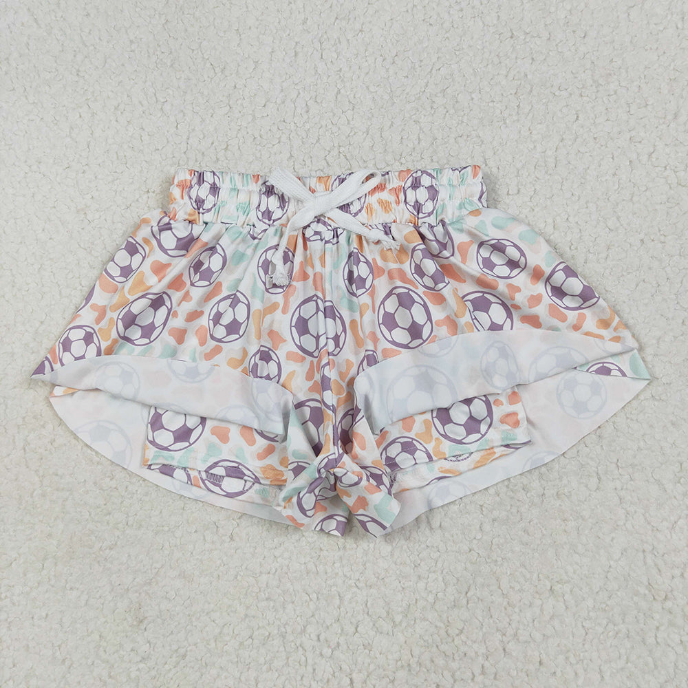 8 Colors Bows Leopard Girls Summer Bottom Flutter Shorts Sibling Matching Styles
