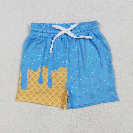 Teams Sibling Baby Ice Cream Drip Sprinkles Summer Bottoms Shorts