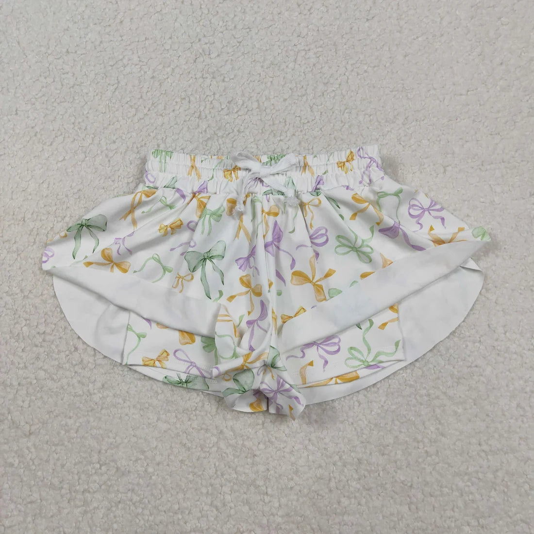 Sibling Toddler Girls Camo Leoaprd Ruffle Shorts Active Bottoms