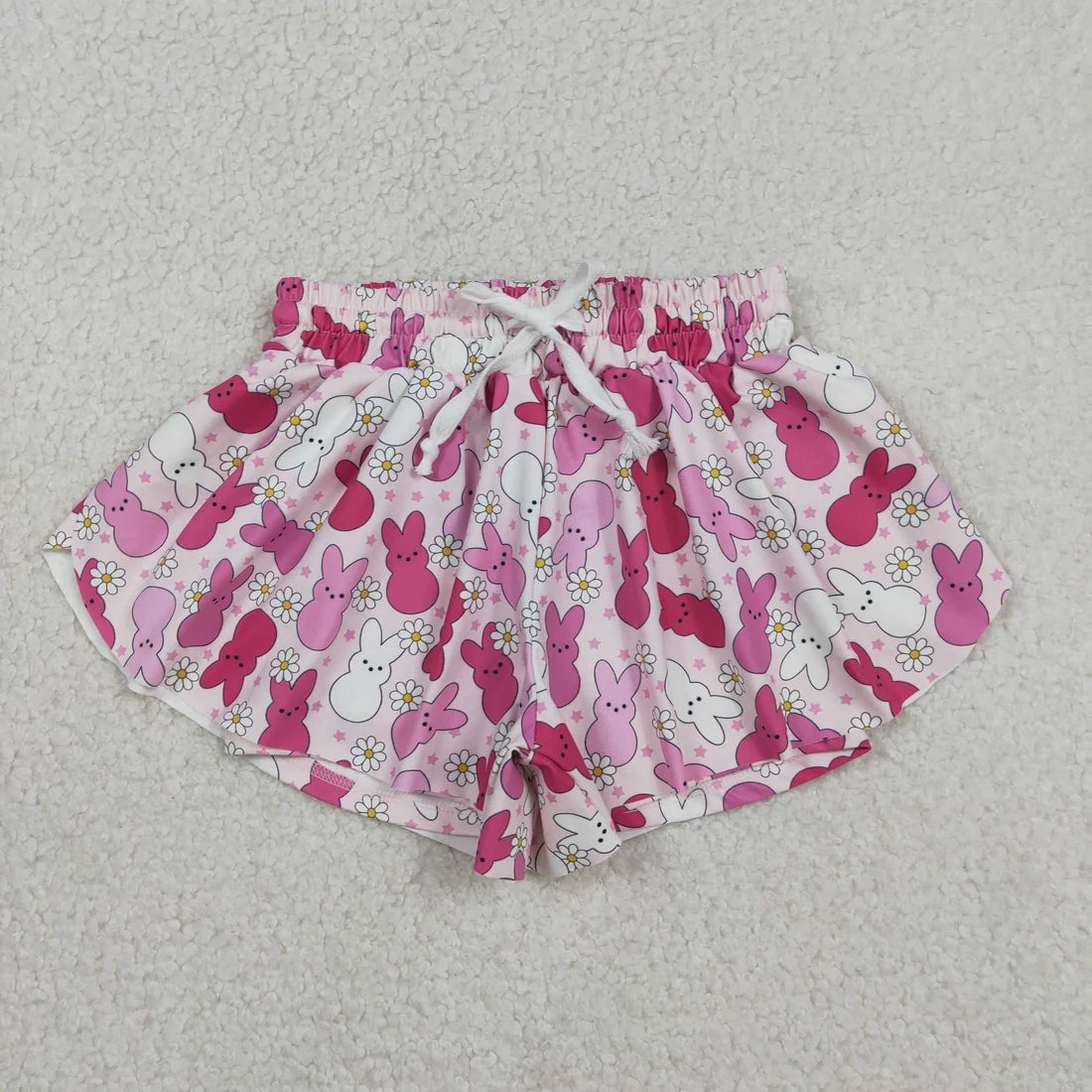 Sibling Toddler Girls Camo Leoaprd Ruffle Shorts Active Bottoms