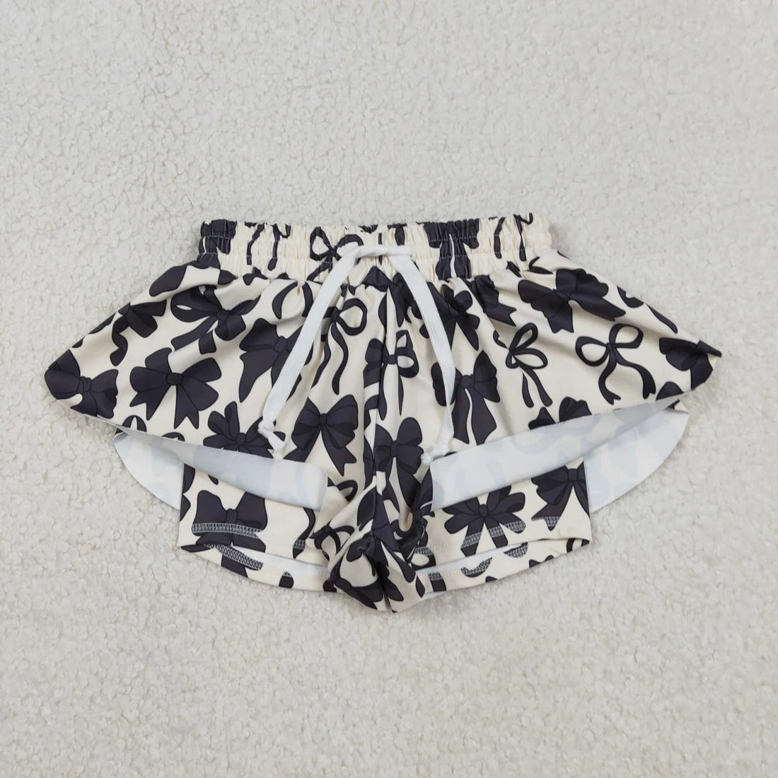 Sibling Toddler Girls Camo Leoaprd Ruffle Shorts Active Bottoms
