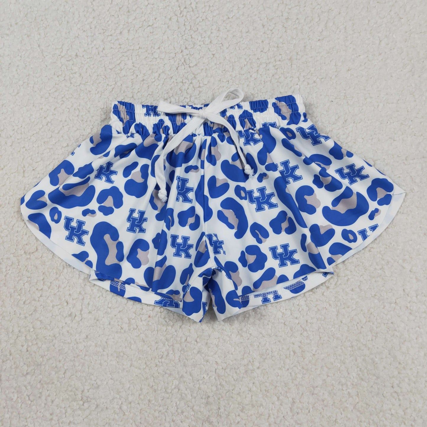 Sport Team UK Mommy and Me Bottom Summer Yoga Flutter Shorts Sibling Wear