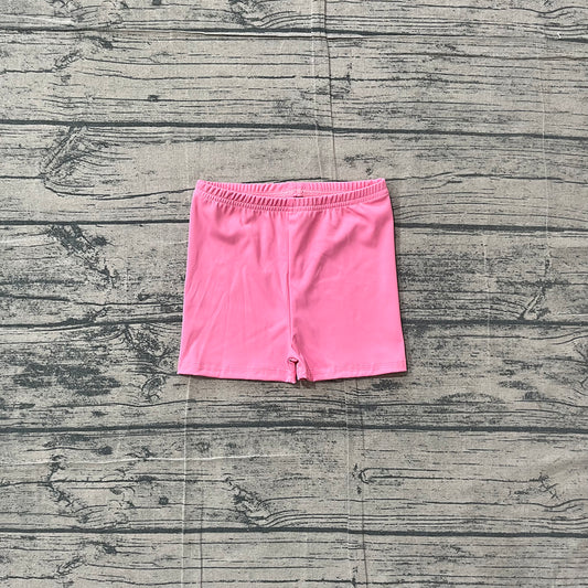 SS0826 Girls Pink Yoga Bottom Shorts Preorder