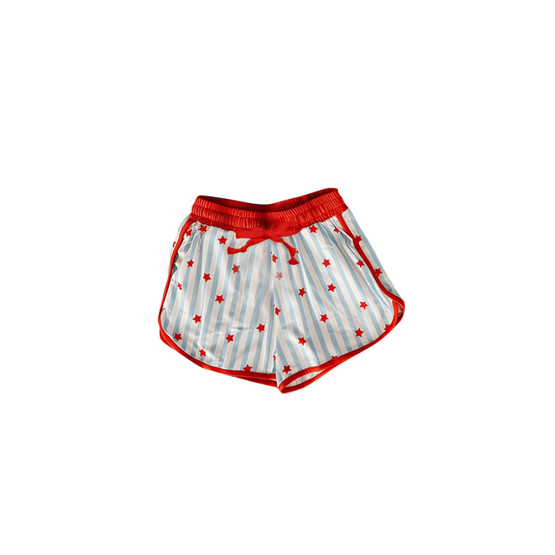 3.20 SS0867 Preorder Stars Stripes Print Boys 4th of July Bottom Shorts