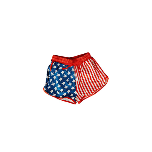 3.20 SS0868 Preorder Stars Stripes Print Boys 4th of July Bottom Shorts
