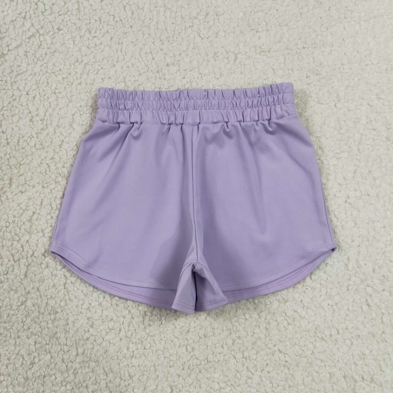 SS0895 Violet Active Kids Girls Bottom Shorts