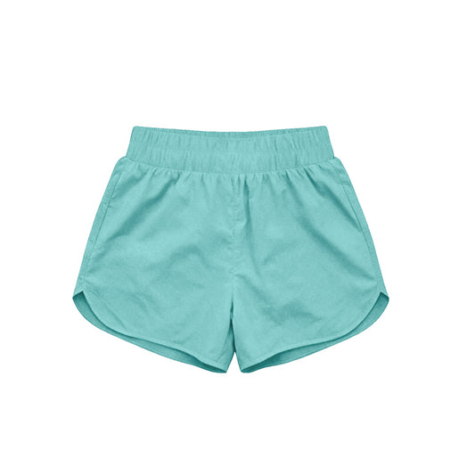 4.15  Kids Girls Mint Green Active  Shorts Preorder