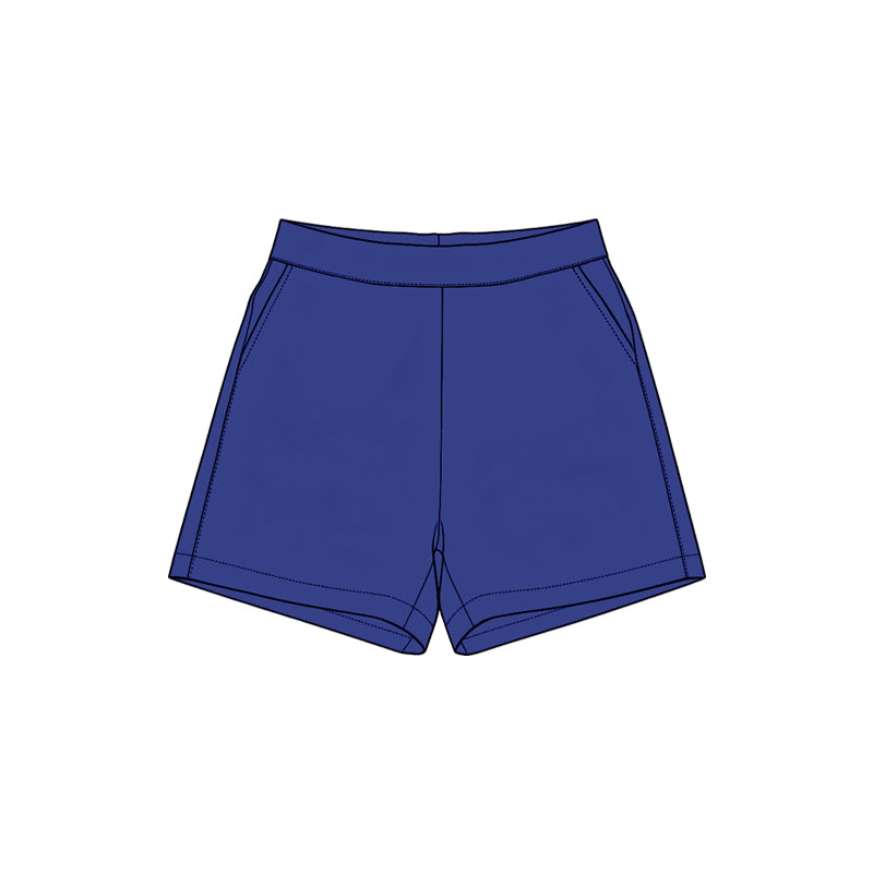 7.11 Preorder Kids Girls navy Active Shorts