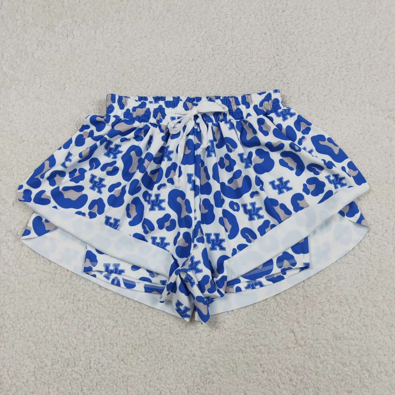 Sport Team UK Mommy and Me Bottom Summer Yoga Flutter Shorts Sibling Wear