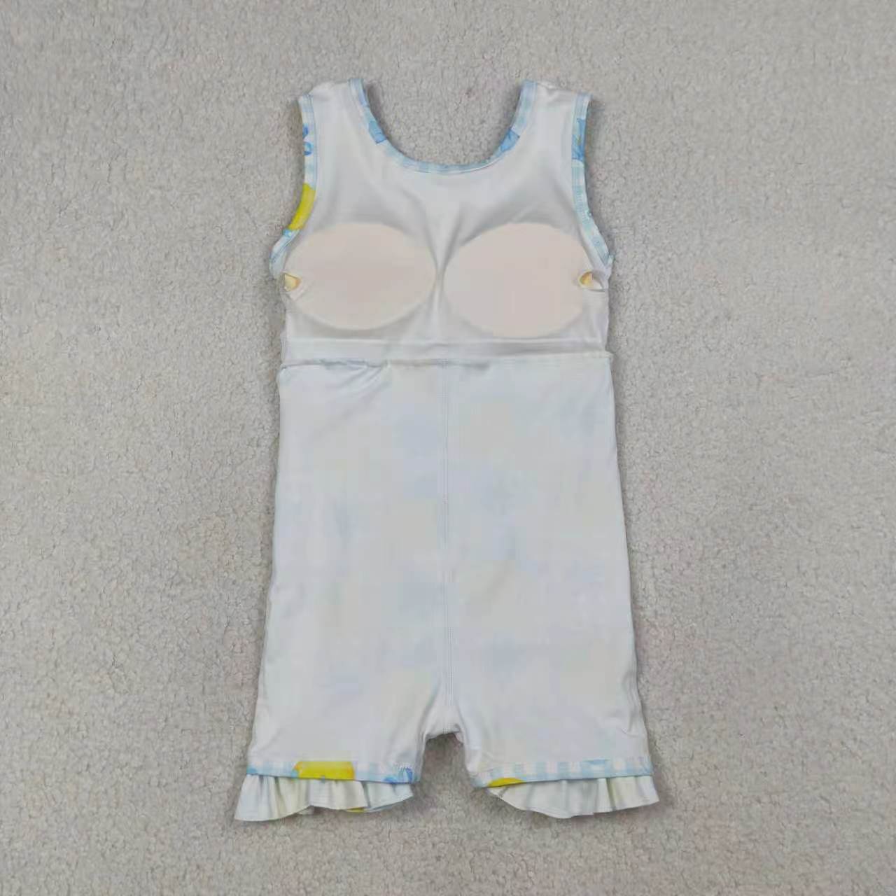 Sibling Baby Girls Lemon Sleeveless Active Dress