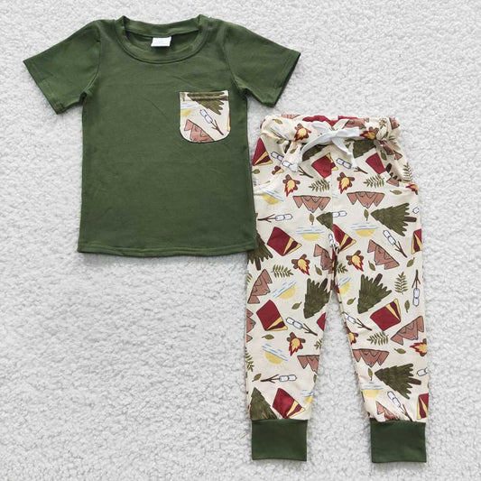 Baby Boys Magic Tee Pocket Pants Outfit