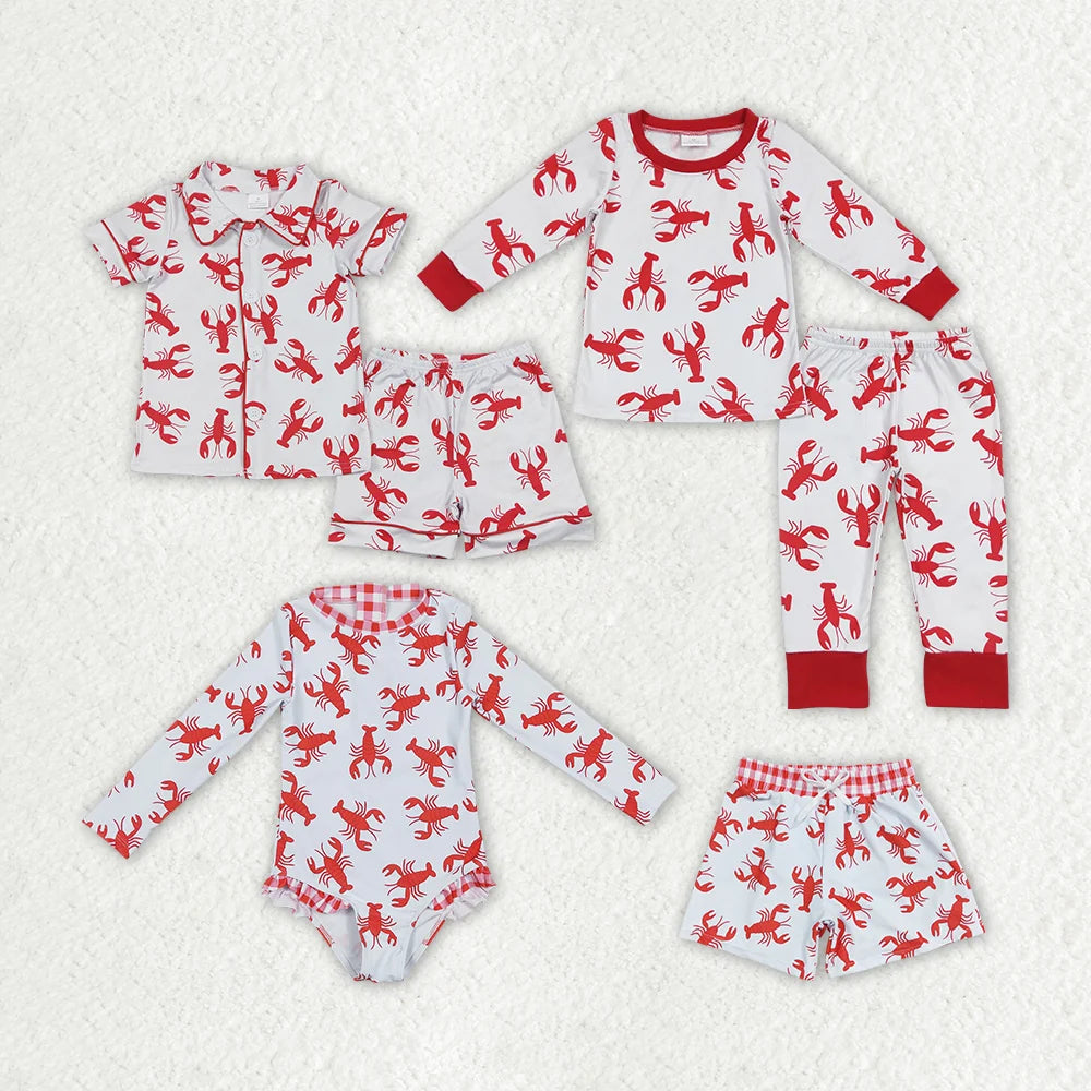 Sibling Baby Boys  Girls Caryfish Outfit Swimsuit