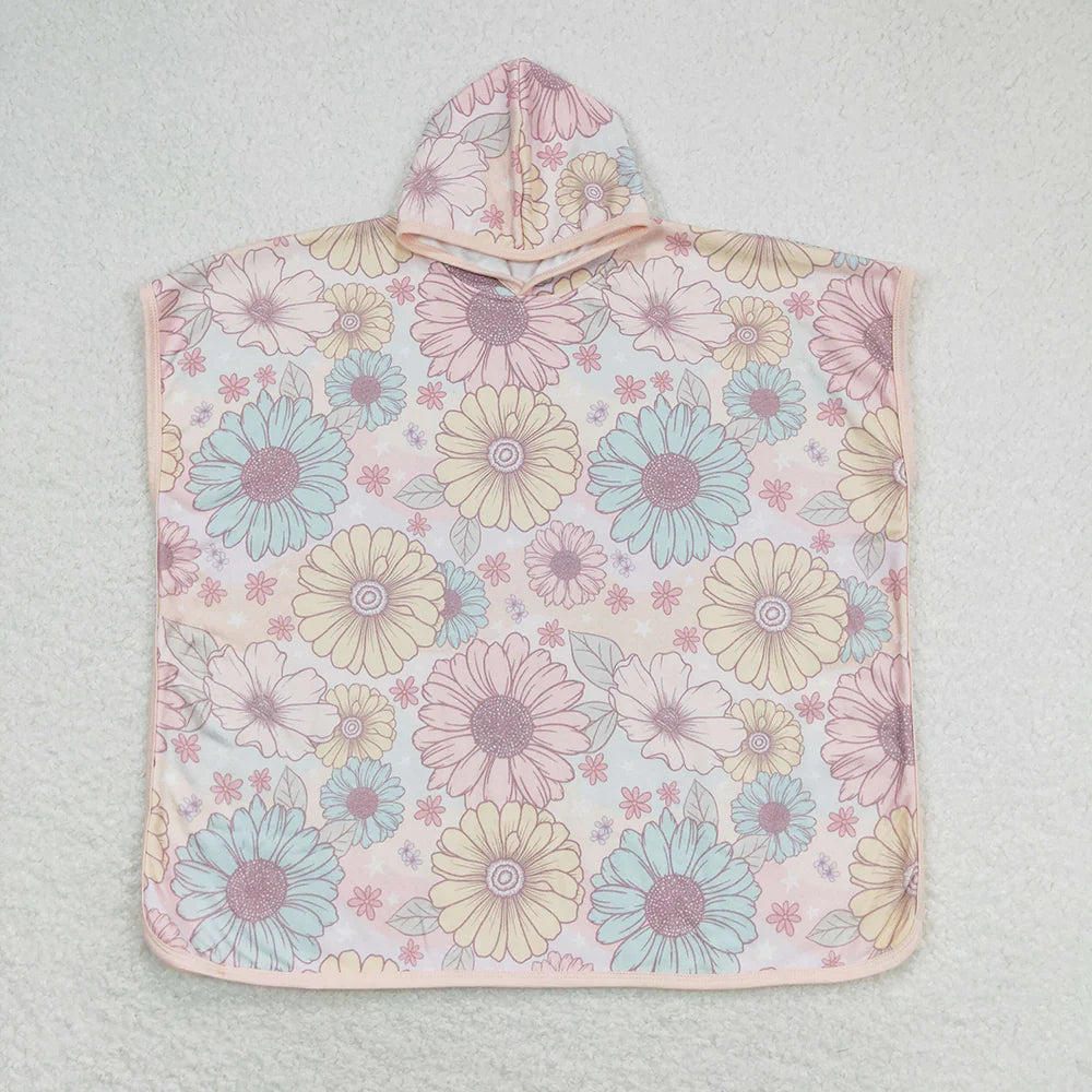 Baby Kids Children Sibling Terry Swim Towel Cover Ups