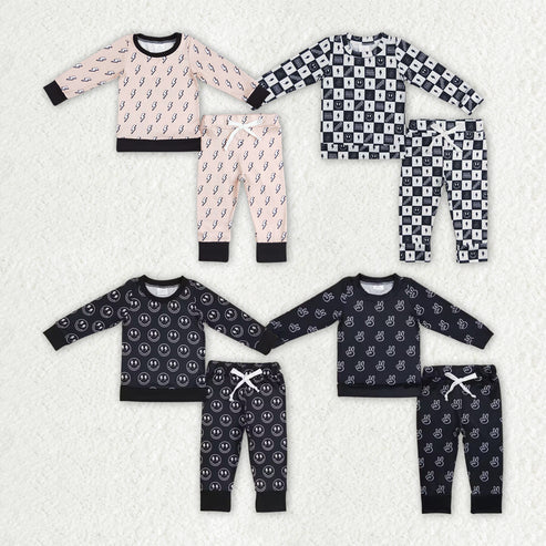 Baby Boys Western Sibling Long Sleeve Pajama Set